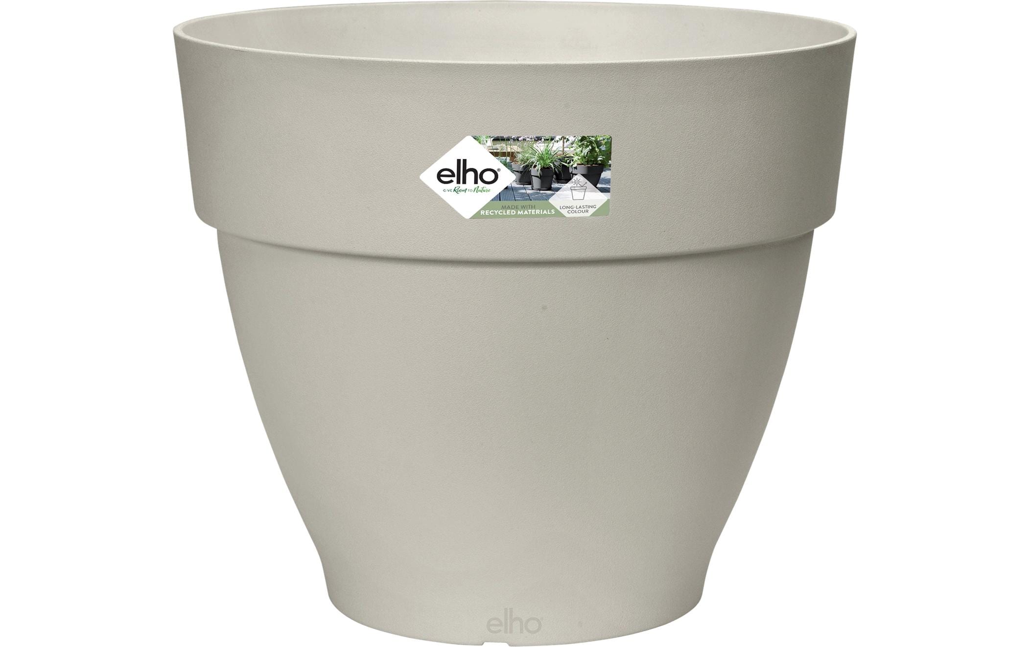 Vibia Campana Rund Pflanzentopf Kunststoff Weiß 47 cm Garten & Outdoor > Pflanzen > Pflanzengefäße Elho