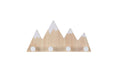relaxdays Kindergarderobe x , Weiss/Braun