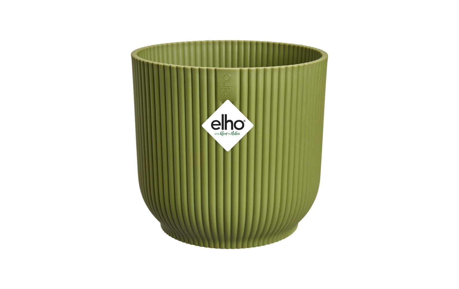 Elho Vibes Blumentopf aus recyceltem Kunststoff Grün 30 cm Garten & Outdoor > Pflanzen > Pflanzengefäße Elho
