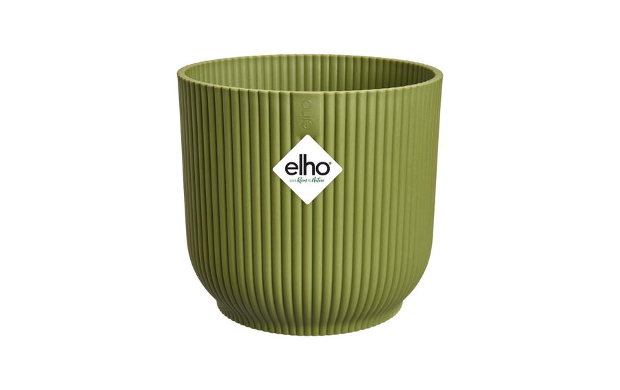 Elho Vibes Blumentopf aus recyceltem Kunststoff Grün 30 cm Garten & Outdoor > Pflanzen > Pflanzengefäße Elho