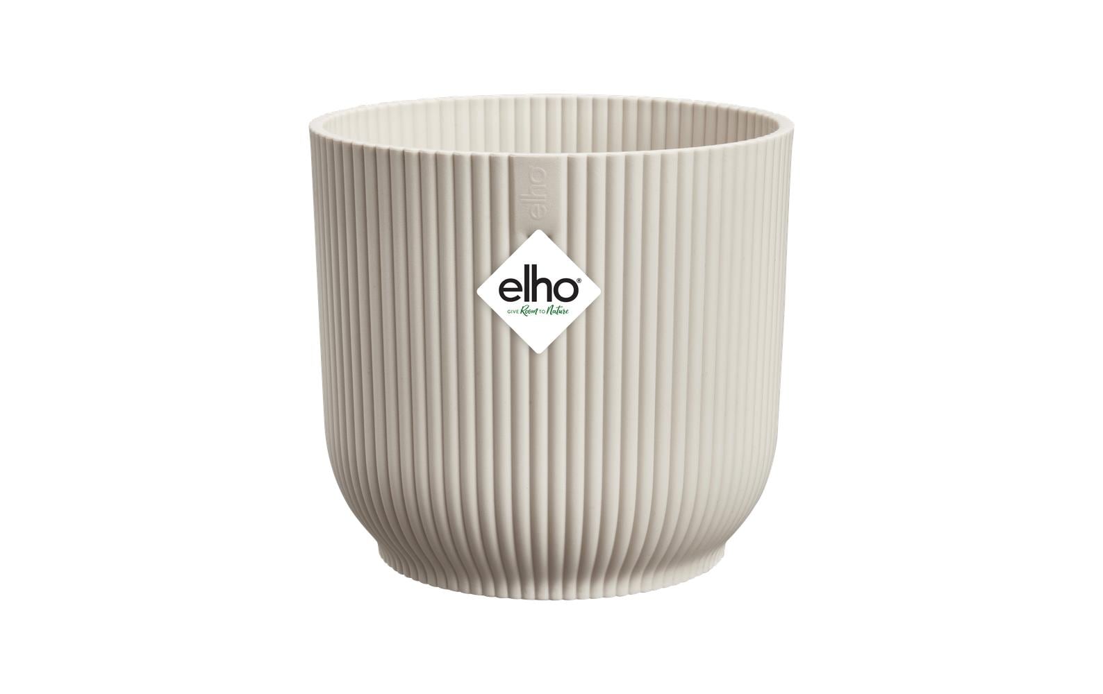 Elho Vibes Blumentopf Weiß aus recyceltem Kunststoff 47 cm Garten & Outdoor > Pflanzen > Pflanzengefäße Elho