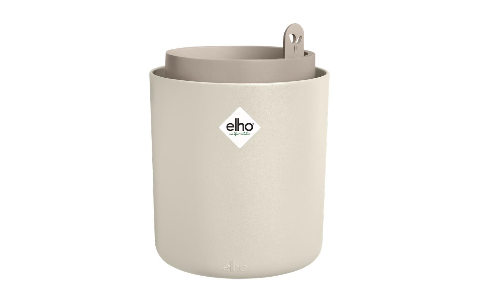 Elho Kräutertopf Bouncy Basil aus recyceltem Kunststoff Weiß 17 cm Garten & Outdoor > Pflanzen > Pflanzengefäße Elho