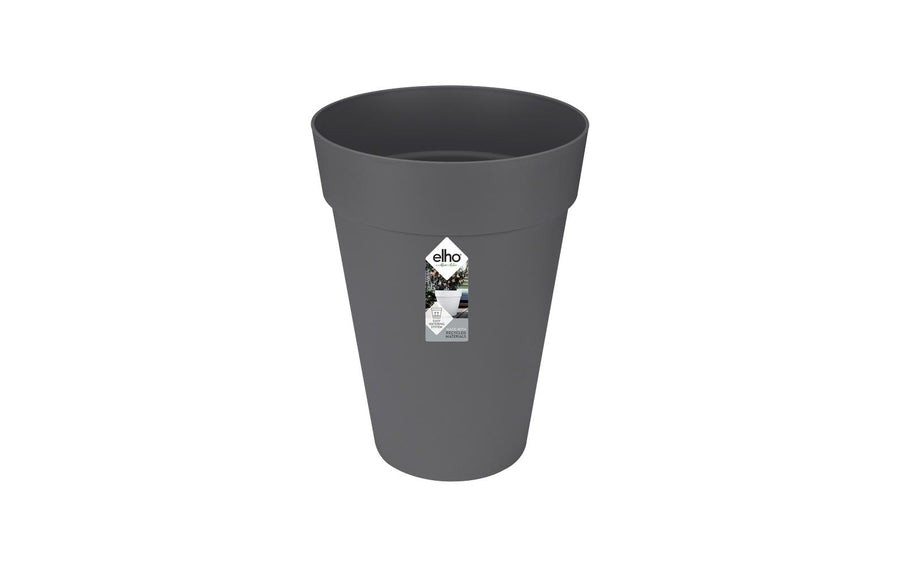 Elho Pflanzentopf Loft Urban Hoch Recycelter Kunststoff Schwarz 42 cm Garten & Outdoor > Pflanzen > Pflanzengefäße Elho