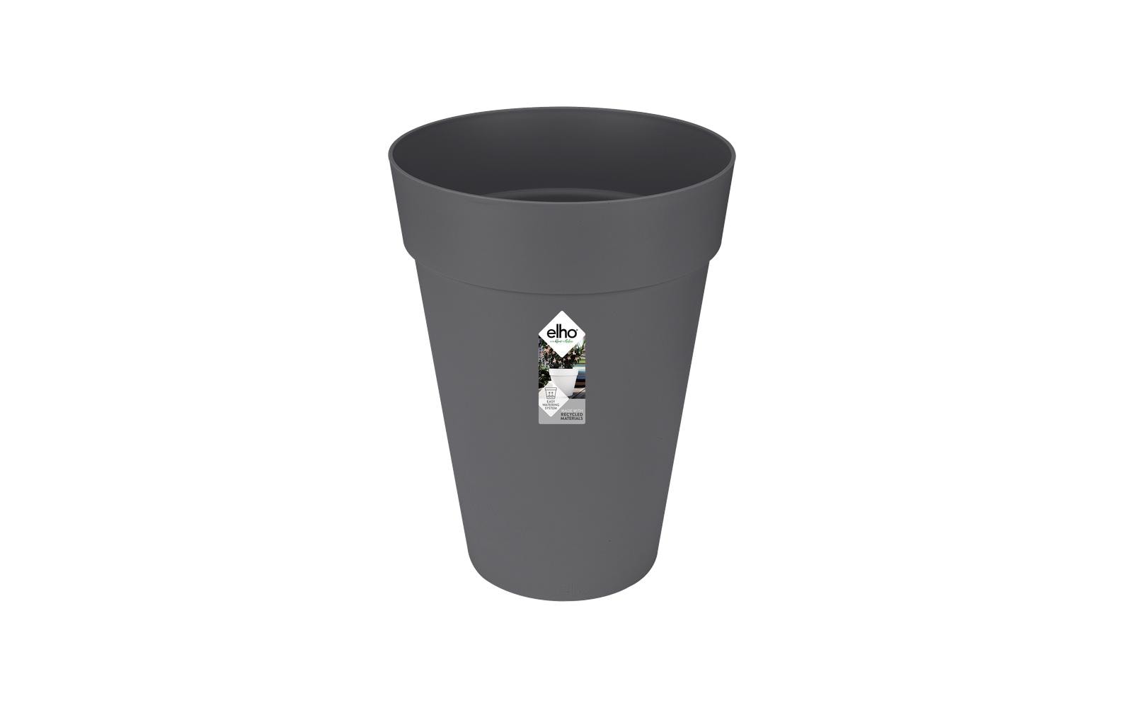 Elho Loft Urban Pflanzentopf Schwarz - Recycelter Kunststoff 35 cm Garten & Outdoor > Pflanzen > Pflanzengefäße Elho