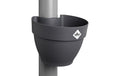 Vibia Campana Fallrohrpflanzgefäss Kunststoff Schwarz 30x30x50 cm Garten & Outdoor > Pflanzen > Pflanzengefäße Elho