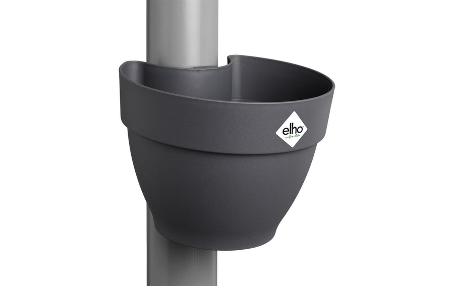Vibia Campana Fallrohrpflanzgefäss Kunststoff Schwarz 30x30x50 cm Garten & Outdoor > Pflanzen > Pflanzengefäße Elho