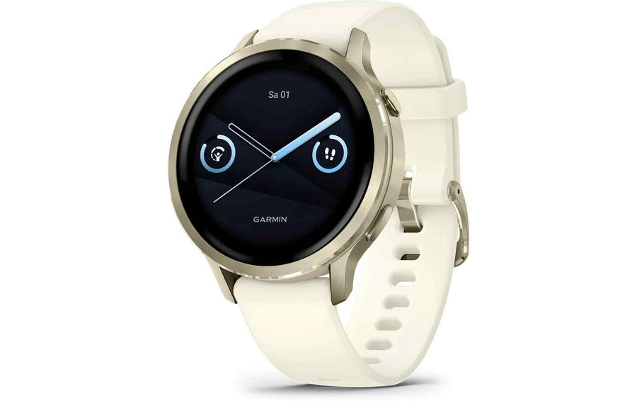 GARMIN GPS-Sportuhr Venu 4 - 41 mm Beige/Gold