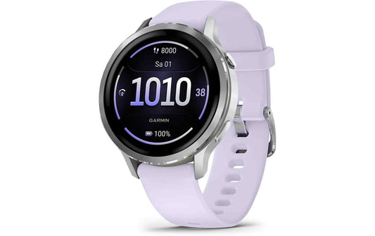 GARMIN GPS-Sportuhr Venu 4 - 41 mm Silbergrau/Lavender