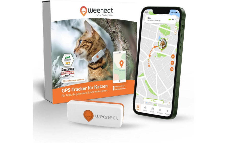 Weenect GPS-Tracker XS für Katzen