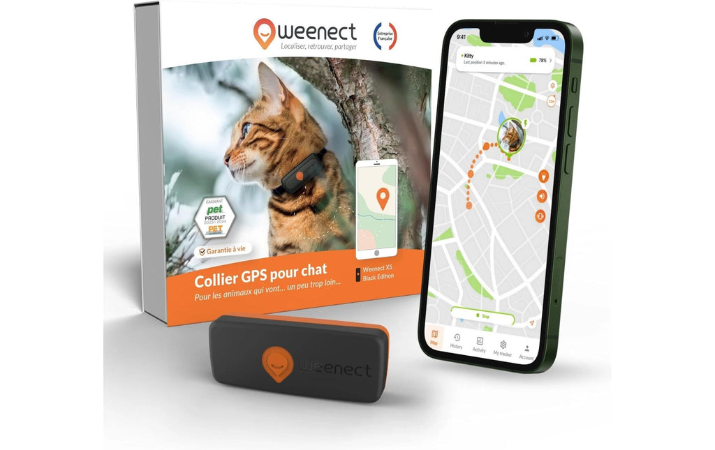 Weenect GPS-Tracker XS für Katzen