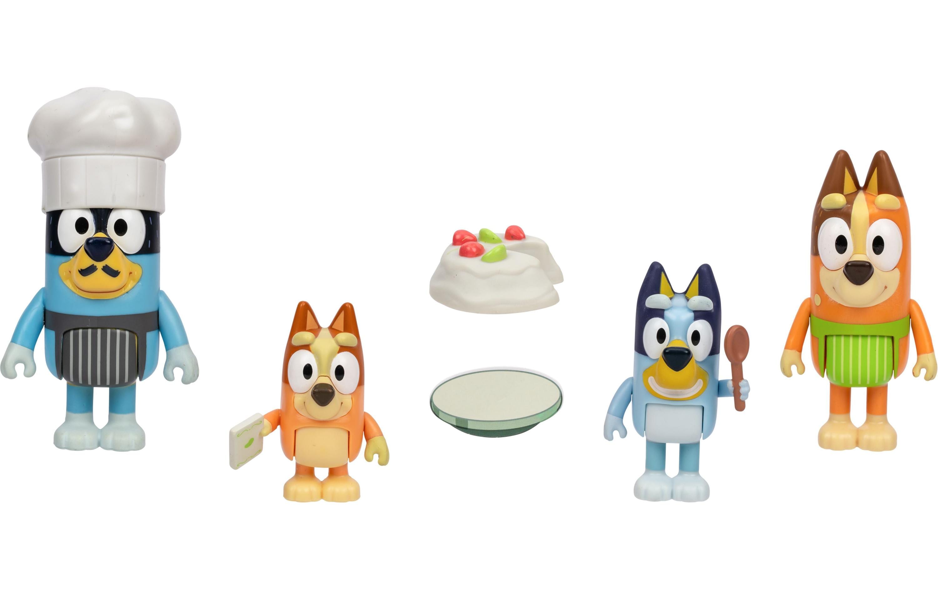 moose Figurenset Bluey Pavlova 4er Set