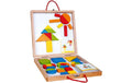 Spielba Holzspielwaren Magnetspiel mit Vorlagen in Box