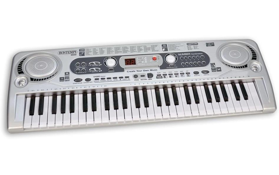 Bontempi Digitales Keyboard mit 54 Tasten