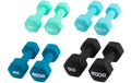 KOOR Kurzhantel 4er Set heavy 2x2kg, 2x3kg, 2x4kg, 2x5kg