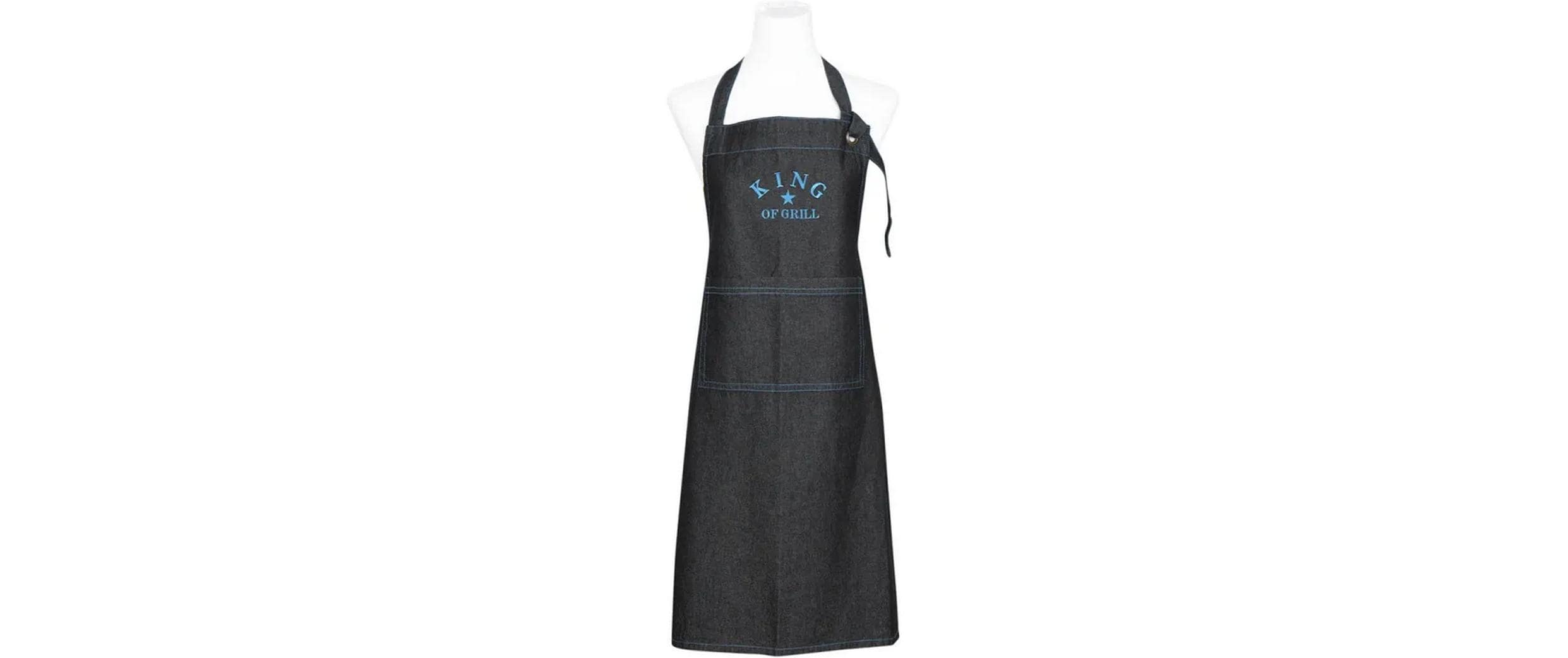 pad Küchenschürze Denim Baumwolle – Grillen, Kochen, 70 x 80 cm Grills & Feuerstellen pad