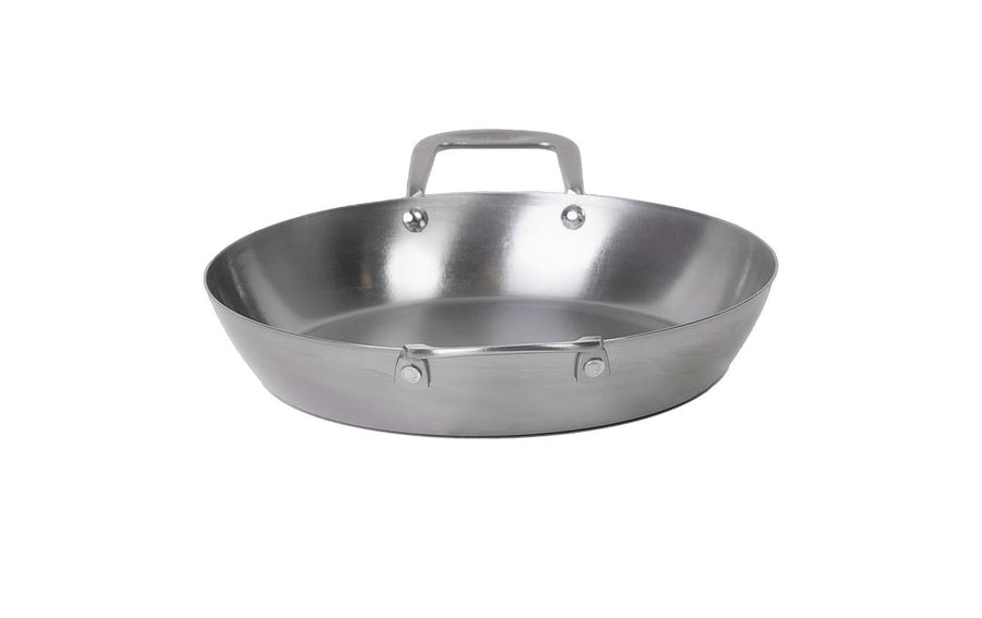 Paellapfann 35 cm aus kaltgewalztem Kohlenstoffstahl 4 Liter Grills & Feuerstellen Hot Wok