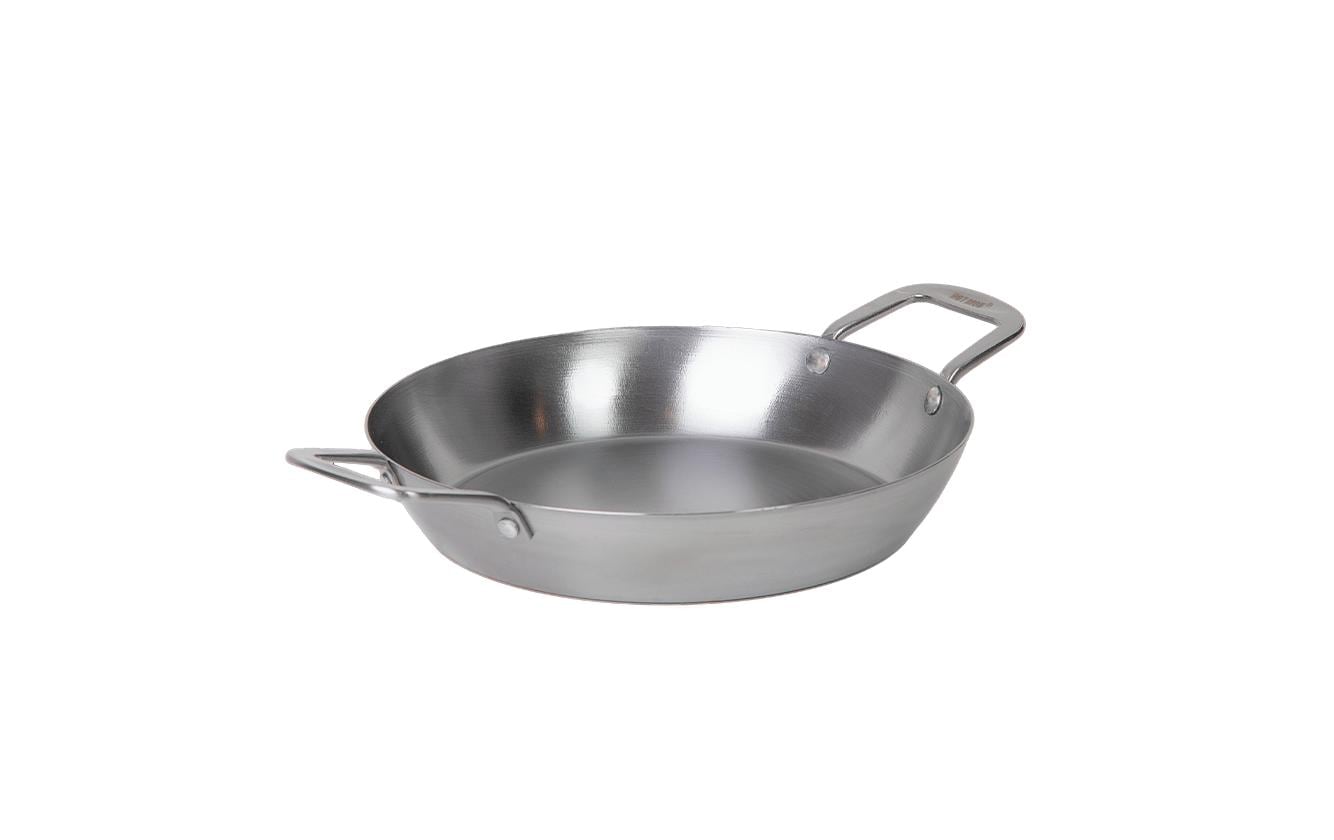 Paellapfanne 30 cm aus kaltgewalztem Kohlenstoffstahl für Paella Grills & Feuerstellen Hot Wok