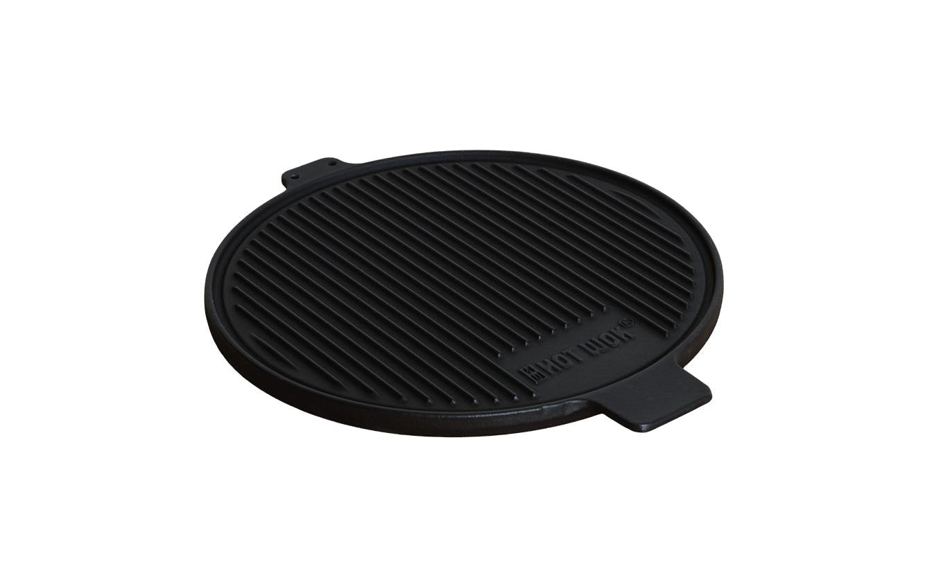 Gusseisen Grillpfanne 32.5 cm mit 4 l Volumen Grills & Feuerstellen Hot Wok