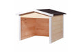 Oslo Mährobotergarage Holz, Spitzdach, natur, wetterfest Garteneinrichtung dobar