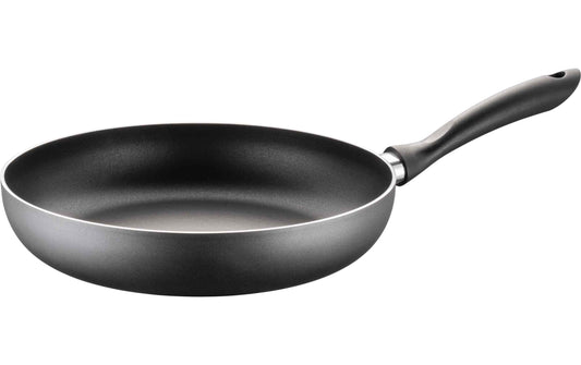 Mäser IZAR Bratpfanne, schwarz, 28 cm, mit flachem Rand und langem Griff