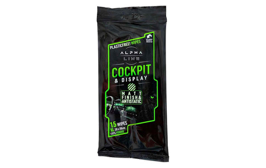 Alpha Line Cockpit Clean Wipes, Pack à 15 Stück 15 Stück