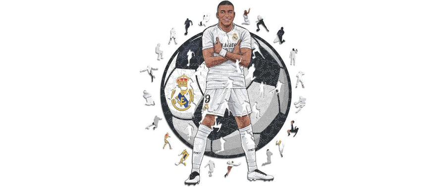 Iconic Puzzle Puzzle Kylian Mbappé – Real Madrid