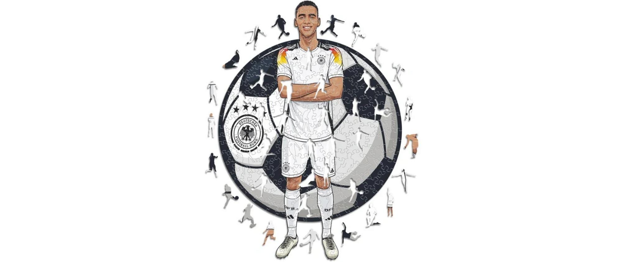 Iconic Puzzle Puzzle Jamal Musiala (Deutsche Nationalmannschaft)