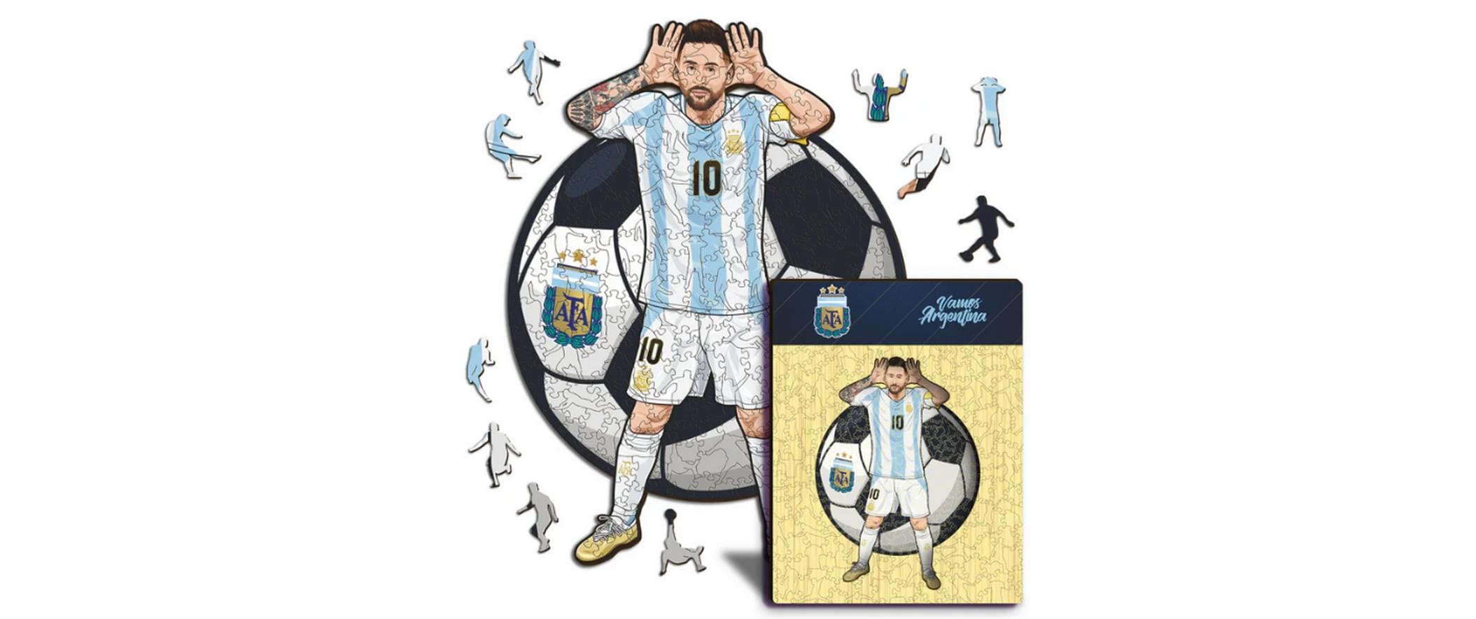 Iconic Puzzle Puzzle Lionel Messi (Argentina)