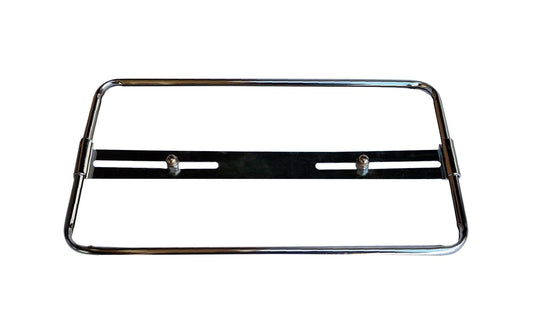 TopLine Nummernrahmen 30 x 16 cm, verchromt