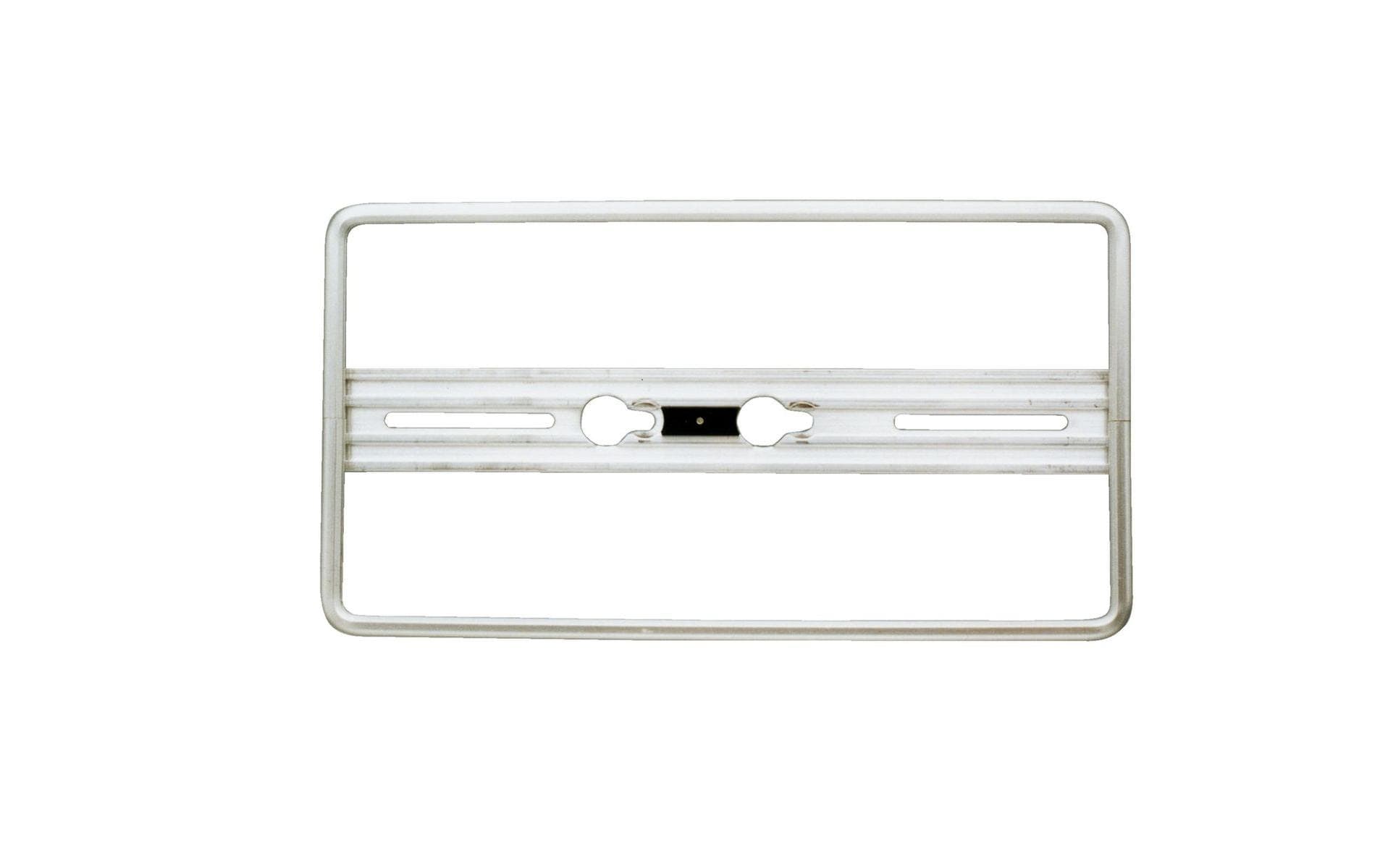 Quick-fix Kennzeichenhalter Silber