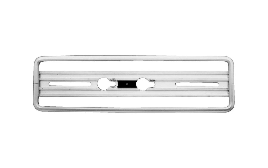 Quick-fix Kennzeichenhalter Silber