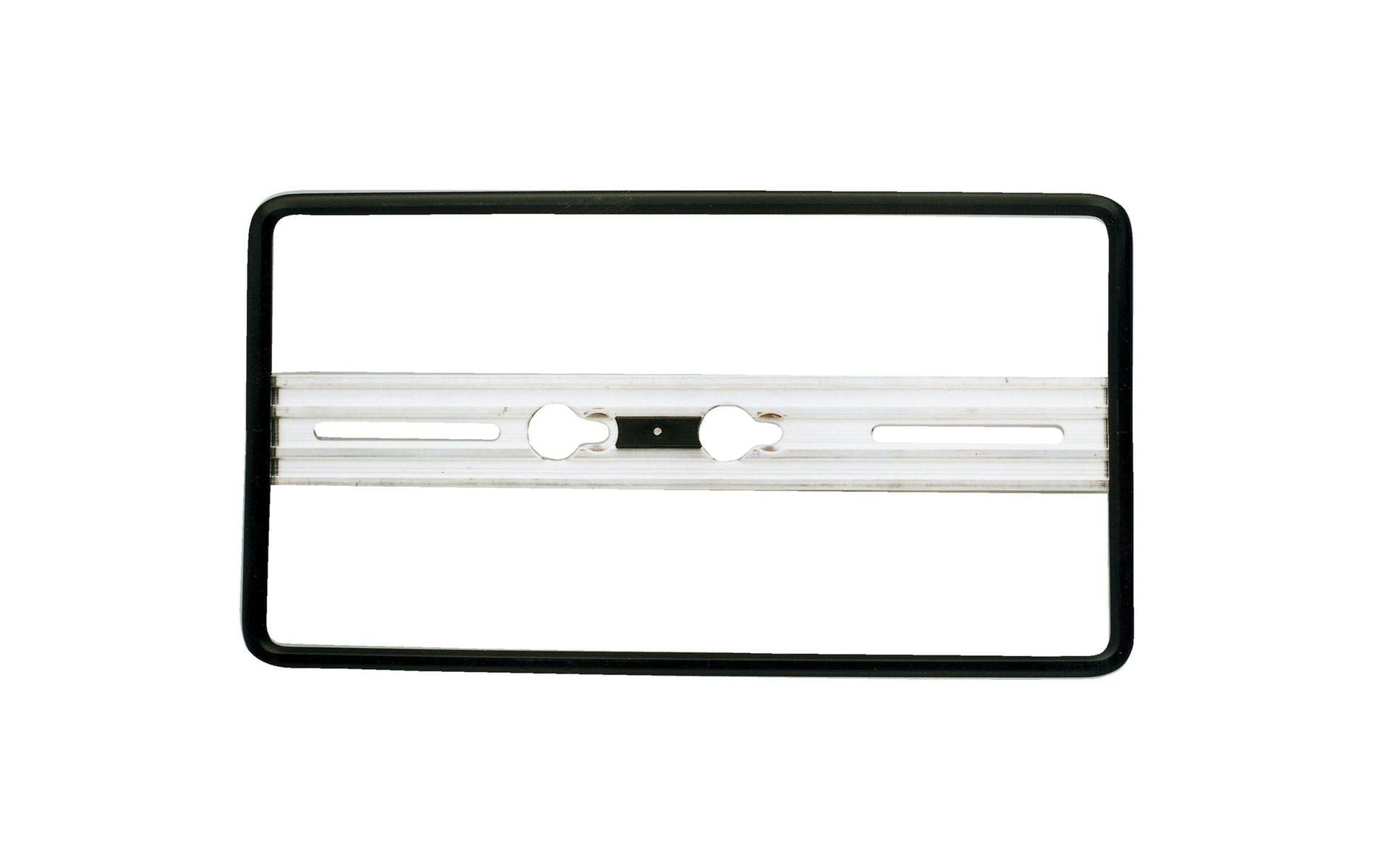 Quick-fix Kennzeichenhalter Schwarz