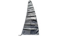 Gardenflare Feuerrohr Abdeckhaube grau Polyester wetterfest Grills & Feuerstellen Gardenflare