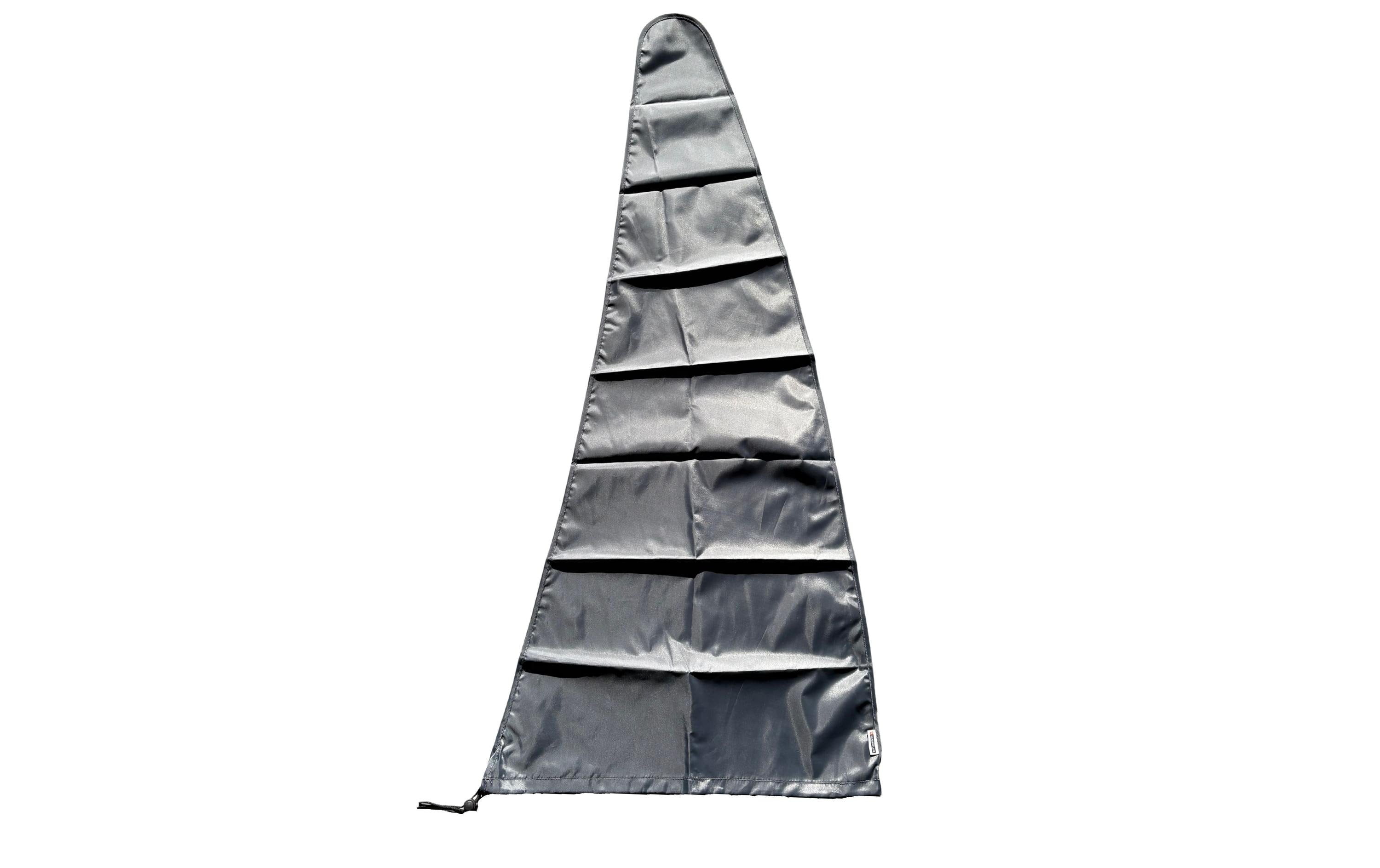 Gardenflare Feuerrohr Abdeckhaube grau Polyester wetterfest Grills & Feuerstellen Gardenflare