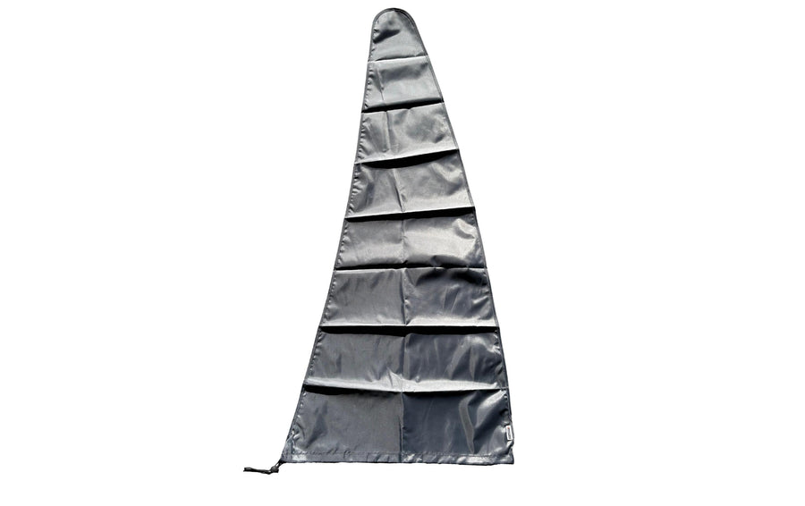 Gardenflare Feuerrohr Abdeckhaube grau Polyester wetterfest Grills & Feuerstellen Gardenflare