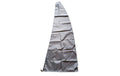 Gardenflare Feuerrohr Abdeckhaube Grau Polyester Schutz Grills & Feuerstellen Gardenflare