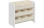 Songmics Ablageregal mit 9 Boxen 62.5 cm x 60 cm
