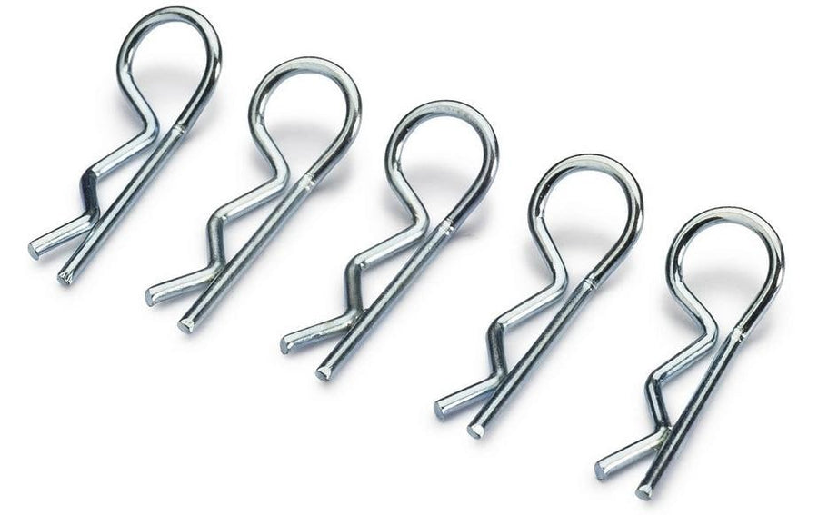 Absima Karosseriesplinte mittel/silber (10)