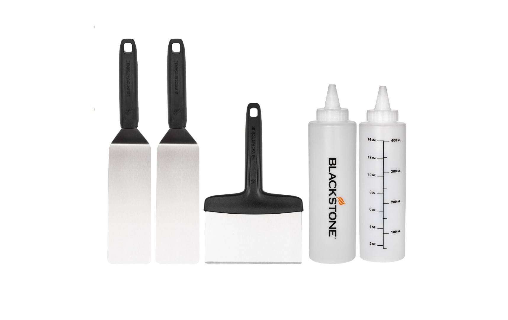 GE Griddle Basics Set Edelstahl Grillwerkzeuge Weiß Schwarz Grills & Feuerstellen Blackstone