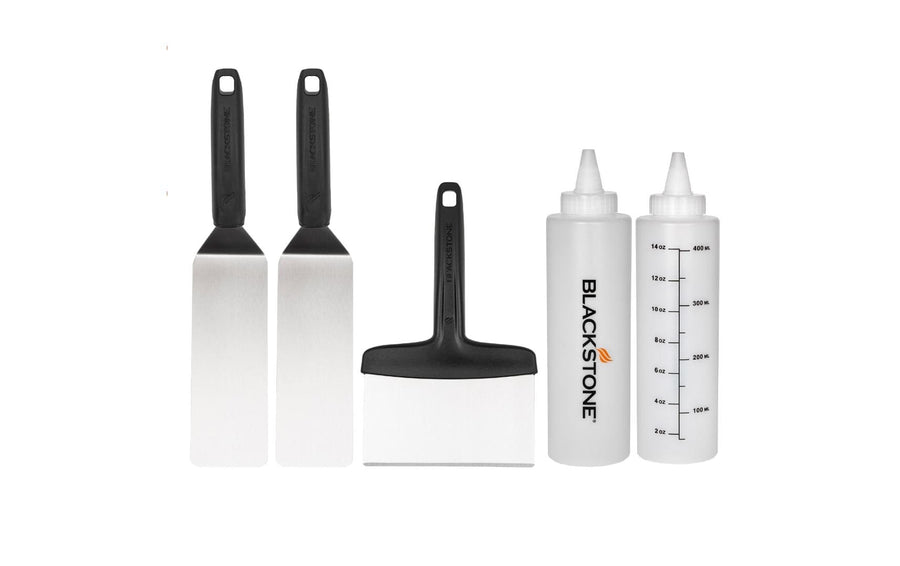 GE Griddle Basics Set Edelstahl Grillwerkzeuge Weiß Schwarz Grills & Feuerstellen Blackstone