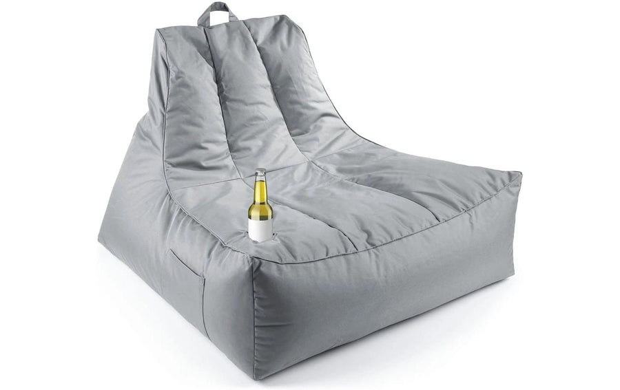 Lumaland Sitzsack Lounge mit Flaschenhalter