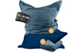 Lumaland Sitzsack + Cordhülle Navyblau