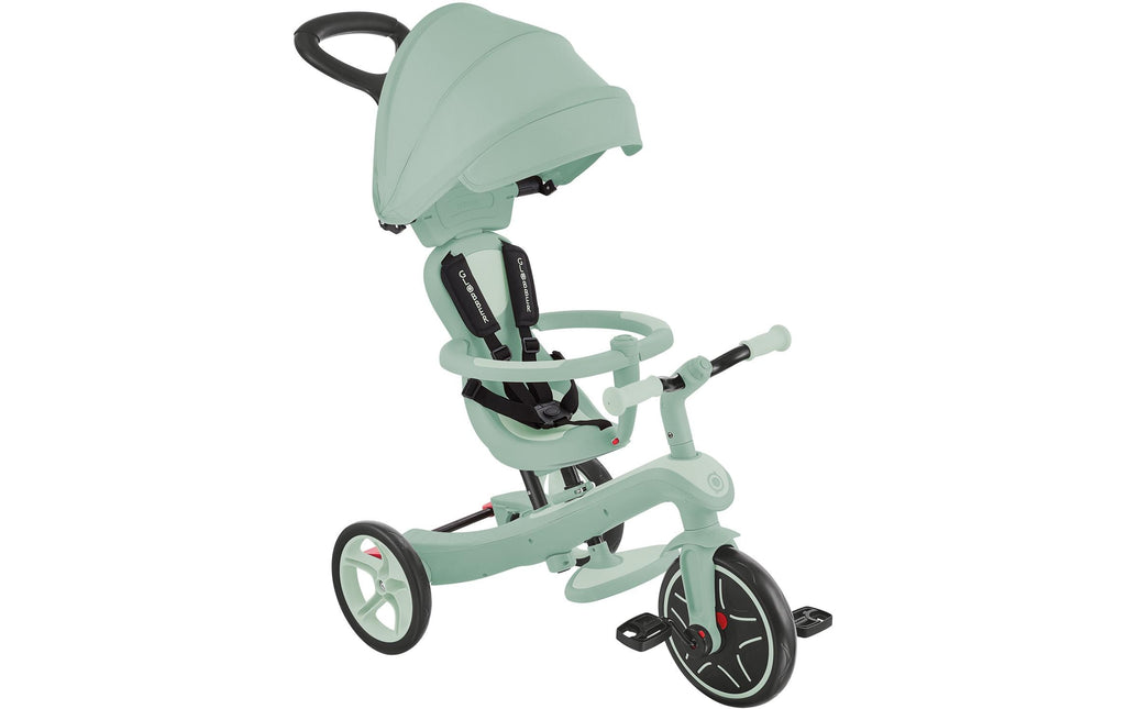 GLOBBER Dreirad Trike Explorer 4 in 1 Ecologic Pistachio