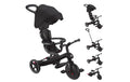 GLOBBER Dreirad Trike Explorer 4 in 1 Black