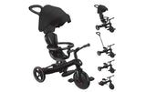 GLOBBER Dreirad Trike Explorer 4 in 1 Black