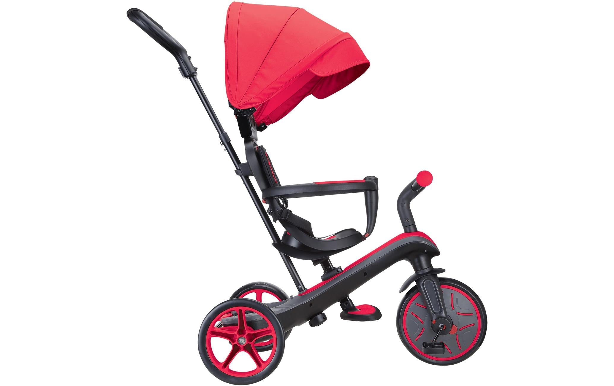 GLOBBER Dreirad Trike Explorer 4 in 1 Red