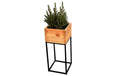 Innovesta Blumenkasten mit Untergestell 30 x 30xH70 cm