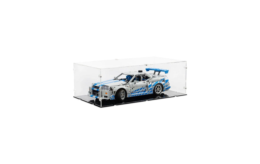 iDisplayit Acryl-Display für LEGO 42210 2 Fast 2 Furious Nissan Skyline