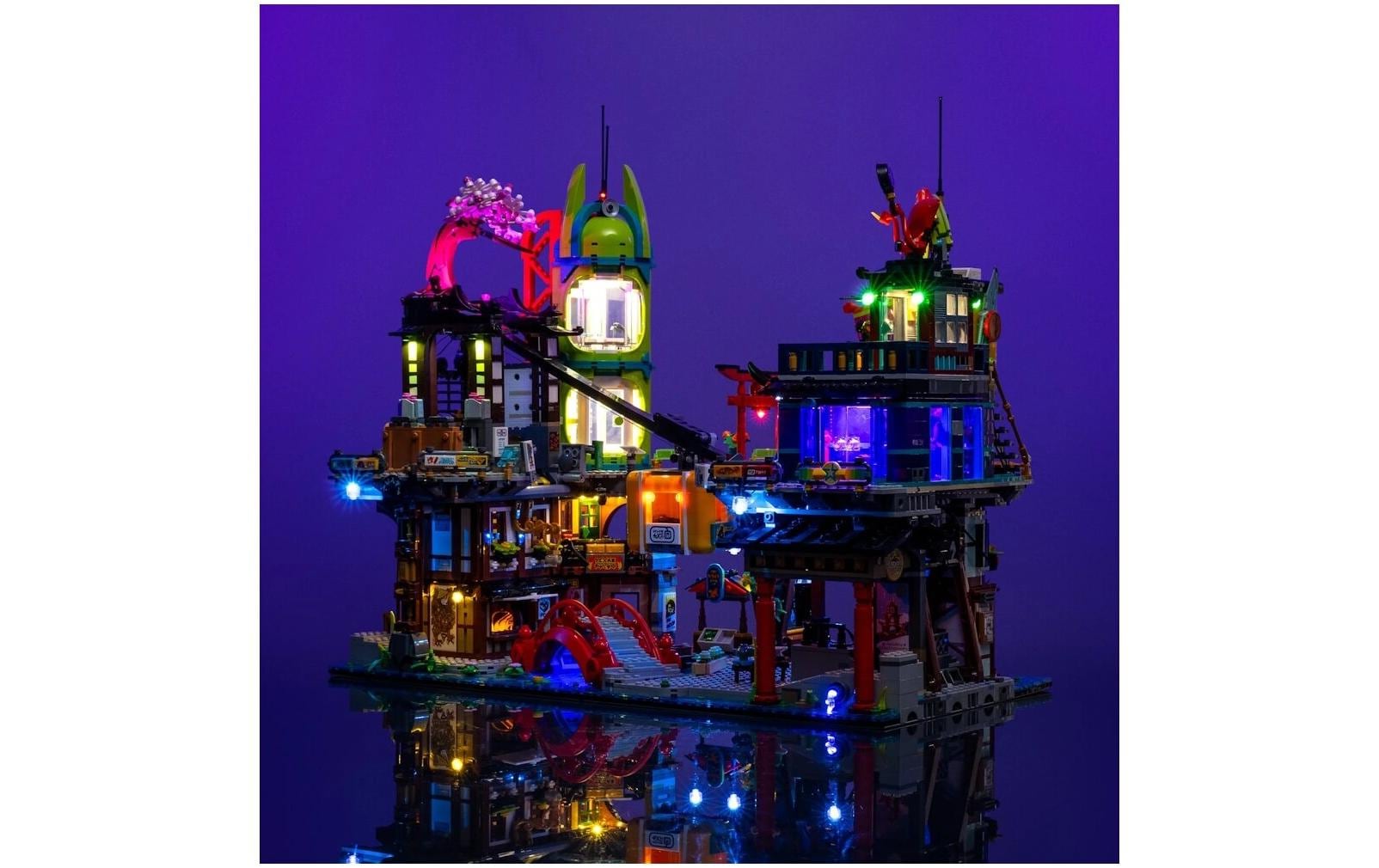 Light My Bricks LED-Licht-Set für LEGO® 71799 Die Märkte von NINJAGO City