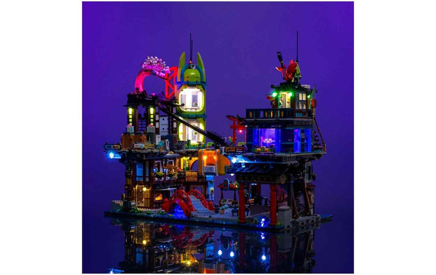Light My Bricks LED-Licht-Set für LEGO® 71799 Die Märkte von NINJAGO City